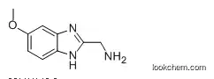 Molecular Structure of 175530-52-6 (1H-Benzimidazole-2-methanamine,5-methoxy-(9CI))